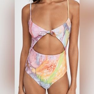Mara Hoffman One Piece Tie Dye Swimsuit Size Small
